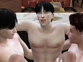 同志猛男群交第二弹 korean gay suck porn