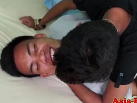 亚裔嫩屌无套狂干后射精 asian gay bareback sex videos